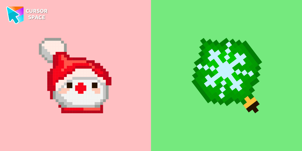 Snowman Pixel cursor